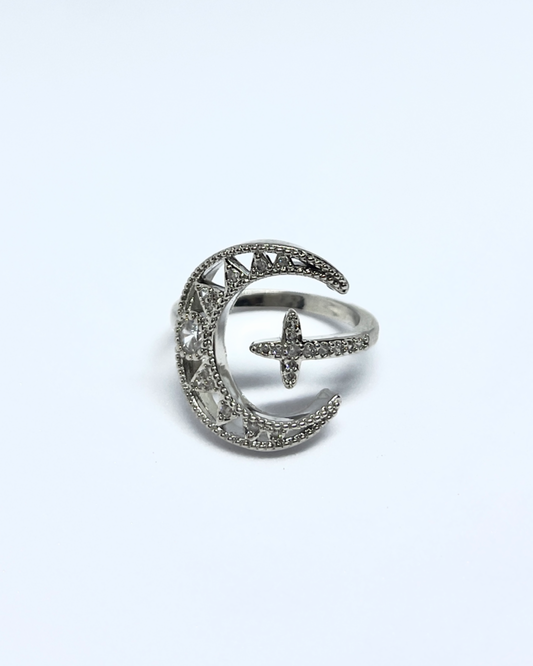 ANILLO AJUSTABLE MEDIA LUNA